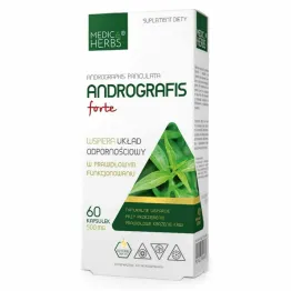 Andrografis Forte 500 mg 60 Kapsułek - Medica Herbs