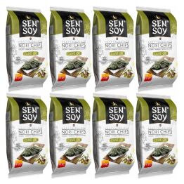 8 x Chipsy Nori Oliwa z Oliwek 4,5 g - Sen Soy