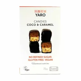 Zestaw Cukierków "Coco & Caramel" 72 g - Yaro