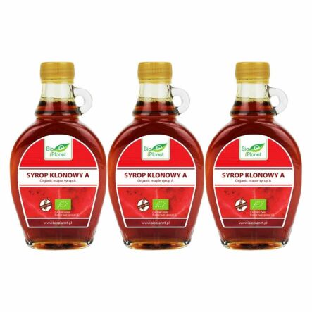 3 x Syrop Klonowy typ A Bio 250 ml - Bio Planet