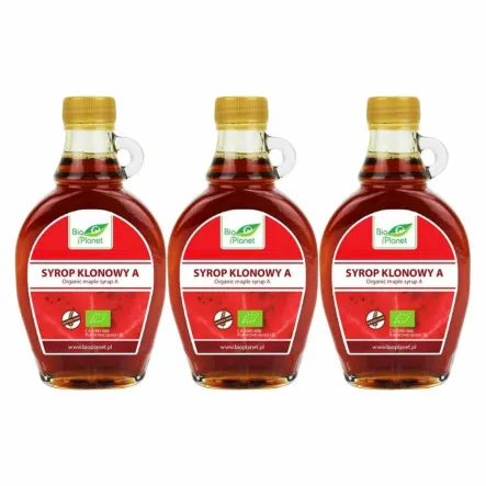 3 x Syrop Klonowy typ A Bio 250 ml - Bio Planet