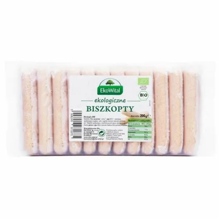 Biszkopty Dla Dzieci BIO 200 g - EkoWital