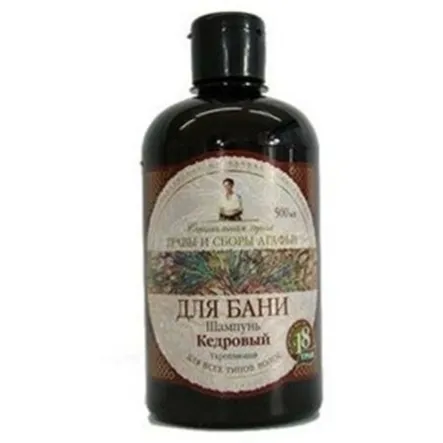 Szampon Cedrowy 500 ml- Zioła I Trawy Agafi 