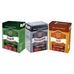 Zuber - Karton 3 l - Woda Lecznicza - Krynica + Słotwinka - Karton 3 l - Woda Lecznicza - Krynica + Woda Lecznicza w Kartonie Jan Oczyszczenie 3 l - Krynica