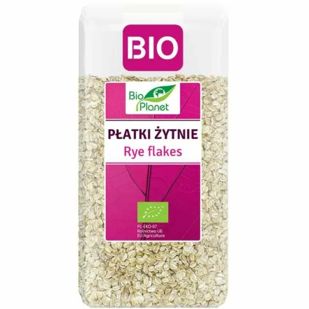 Płatki Żytnie Bio 300 g - Bio Planet