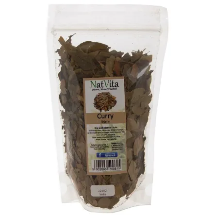Curry Liście Pocięte 60g - Natvita