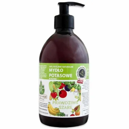 Mydło Potasowe do Mycia Owoców i Warzyw 0,5 l - Mydlarnia Powrót do Natury