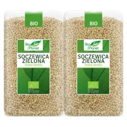 2 x Soczewica Zielona Bio 1 Kg - Bio Planet