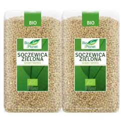 2 x Soczewica Zielona Bio 1 Kg - Bio Planet