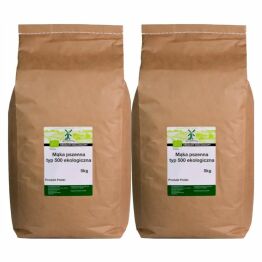 Mąka Pszenna Typ 500 Eko 10 kg (2 x 5 kg) - Młyn Kopytowa