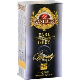 Herbata Earl Grey w Saszetkach 50 g (25 x 2 g) - BASILUR 