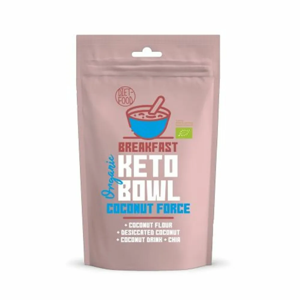 Bio Keto Bowl Coconut Force 200 g - Diet Food - Przecena Krótka Data Minimalnej Trwałości