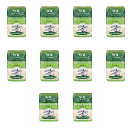 10 x Sól Kłodawska Kamienna Spożywcza Biała Jodowana 1 kg - Kopalnia Soli Kłodawa