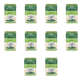 10 x Sól Kłodawska Kamienna Spożywcza Biała Jodowana 1 kg - Kopalnia Soli Kłodawa