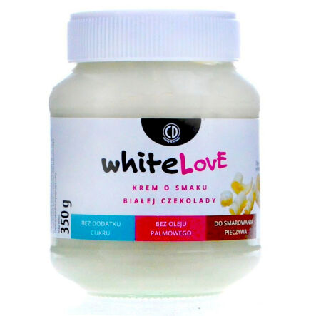 Krem o Smaku Białej Czekolady Bez Dodatku Cukru 350 g - CD S.A