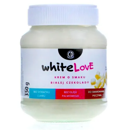 Krem o Smaku Białej Czekolady Bez Dodatku Cukru 350 g - CD S.A
