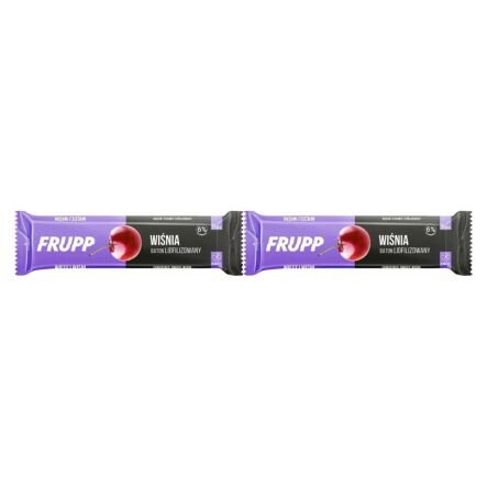 2 x Baton Liofilizowany Wiśniowy Bezglutenowy 10 g - Frupp