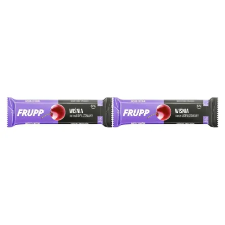 2 x Baton Liofilizowany Wiśniowy Bezglutenowy 10 g - Frupp