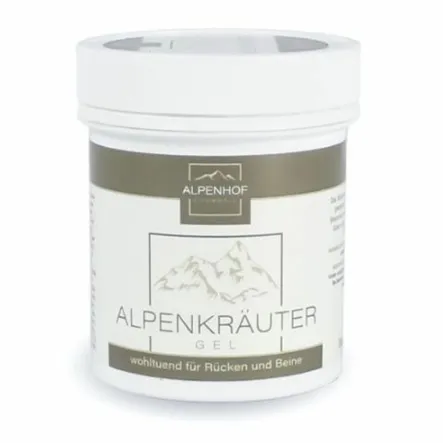 Żel Do Masażu Zioła Alpejskie 125 ml - Alpenhof