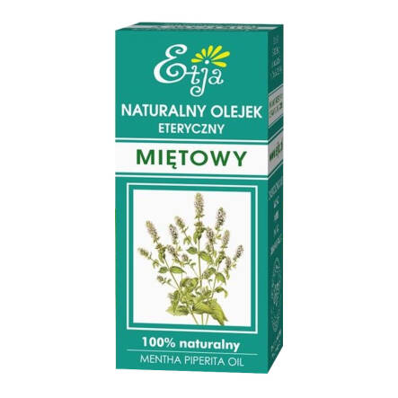 Naturalny Olejek Eteryczny Miętowy 10 ml - ETJA