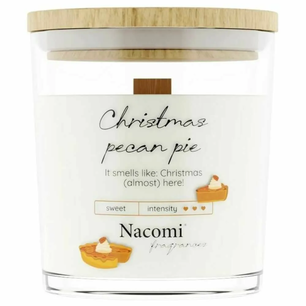 Świeca Sojowa Christmas Pecan Pie 140 g - Nacomi