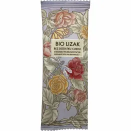 Lizak o Smaku Truskawkowym z Erytrytolem Bio 6 g - Lizuu