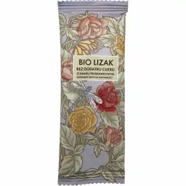 Lizak o Smaku Truskawkowym z Erytrytolem Bio 6 g - Lizuu