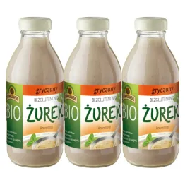 3 x Żurek Gryczany Bezglutenowy Koncentrat Bio 320 ml - Kowalewski