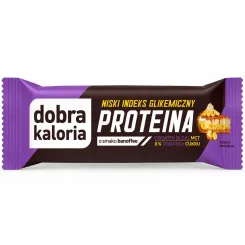 Baton PROTEINA o Smaku Banoffee Niskie IG 45 g - Dobra Kaloria