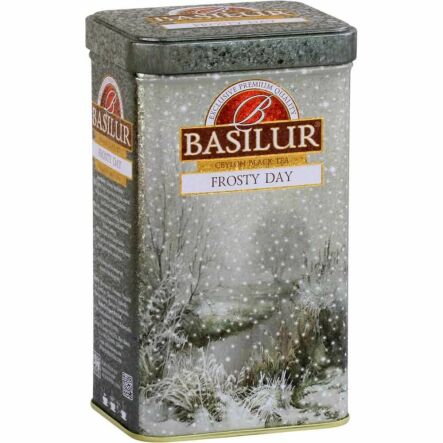 Herbata Czarna Liściasta z Dodatkami FROSTY DAY Puszka 85 g  - BASILUR