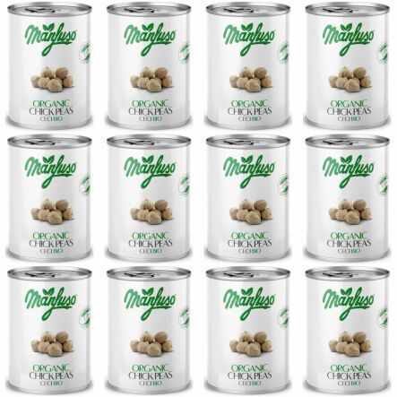 12 x Ciecierzyca w Zalewie Bio 400 g (240 g) - Manfuso