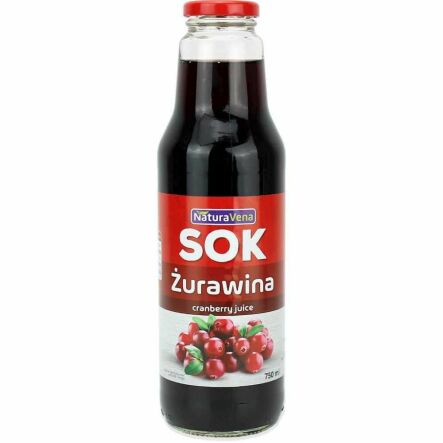 Sok z Żurawiny 750 ml - NaturAvena