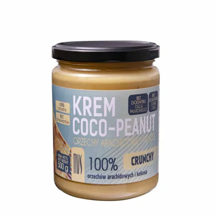 Krem Arachidowo - Kokosowy Crunchy 500 g Novitum
