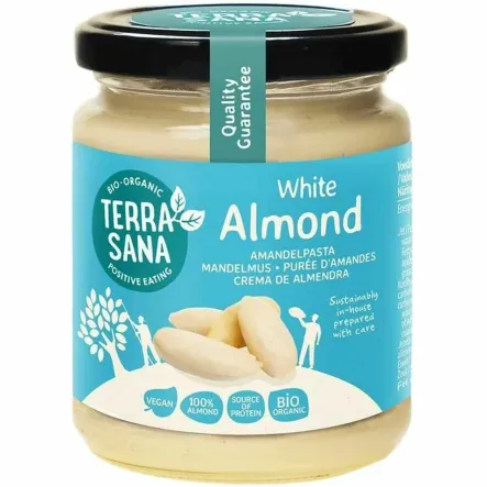 Krem z Migdałów Blanszowanych Bio 250 g - Terrasana