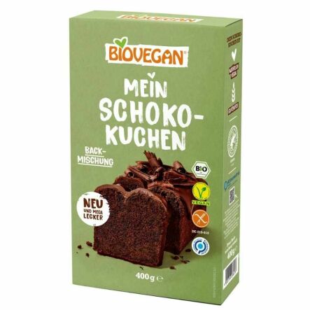 Mieszanka Na Ciasto Czekoladowe Bezglutenowe Bio 400 g - Biovegan