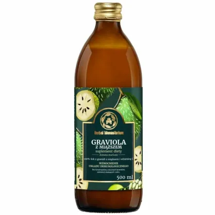 Graviola z Miąższem 500 ml - Herbal Monasterium