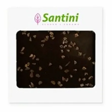 Czekolada Ciemna z Prażonym Ziarnem Kakaowca Słodzona Ksylitolem 80 g - Santini