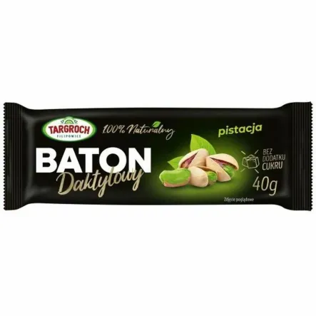 Baton Daktylowy z Pistacją 40 g - Targroch