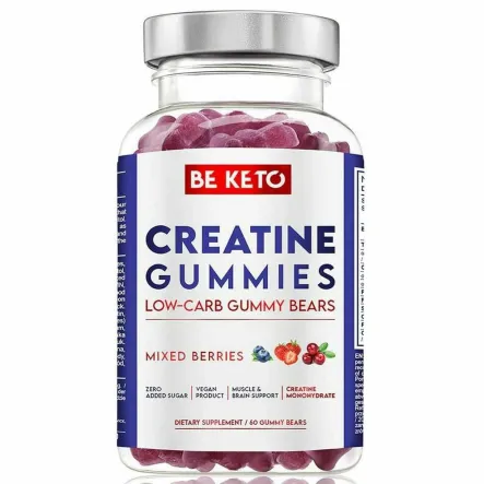 Żelki z Kreatyną Owoce Leśne 60 Sztuk - Beketo
