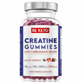 Żelki z Kreatyną Owoce Leśne 60 Sztuk - Beketo