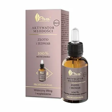 Aktywator Młodości Plus Złoto i Jedwab 30 ml AVA