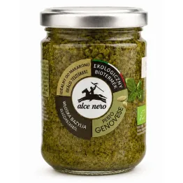 Pesto Genovese (Sos Bazyliowy) Bio 130 g - Alce Nero