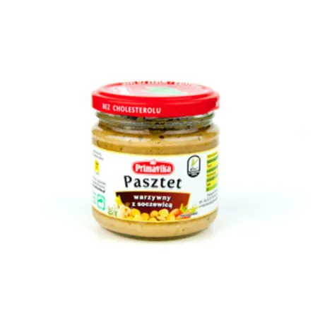 Pasztet Warzywny z Soczewicą 160 g  Primavika
