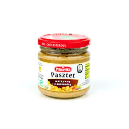 Pasztet Warzywny z Soczewicą 160 g  Primavika