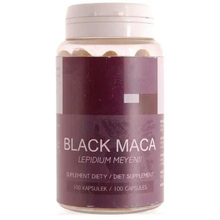 Maca Czarna 100 Kapsułek po 500 mg Nanga