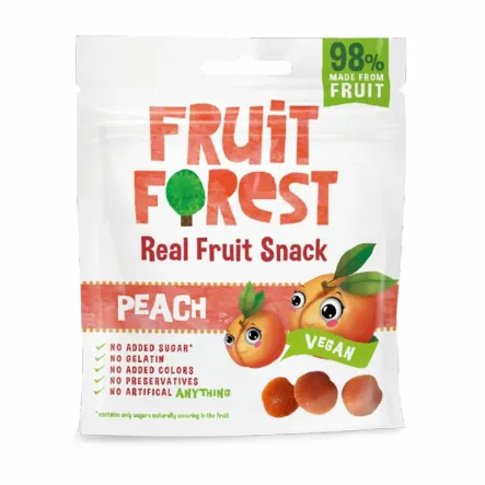 Owocożelki z Brzoskwinią 30 g Fruit Forest 