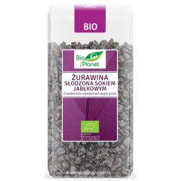 Żurawina Słodzona Sokiem Jabłkowym Bio 400 g - Bio Planet