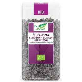 Żurawina Słodzona Sokiem Jabłkowym Bio 400 g - Bio Planet