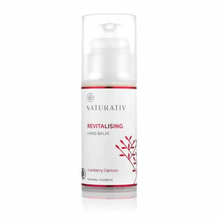 Rewitalizujący Balsam do Rąk Żurawina - Cytryna 100 ml - Naturativ - Wyprzedaż