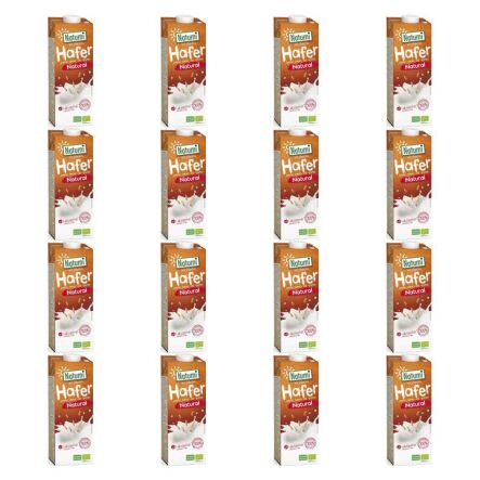 16 x Napój Owsiany Bio BEZ DODATKU CUKRU 1 L  - Natumi